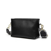 Luxury Bucket Crossbody Bag with Wide Strap